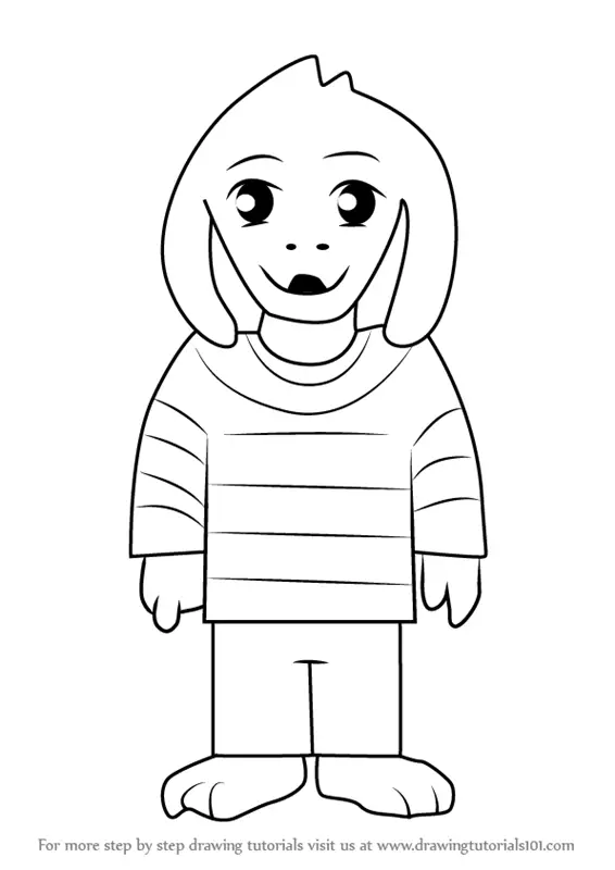 Learn How to Draw Asriel from Undertale (Undertale) Step by Step ...