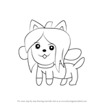 How to Draw Temmie from Undertale