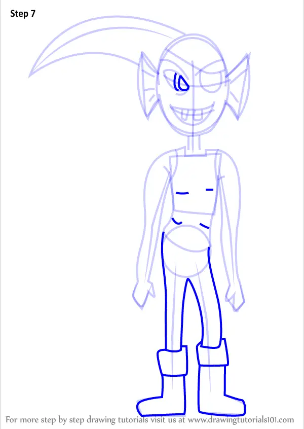 Learn How to Draw Undyne Normal from Undertale (Undertale ...