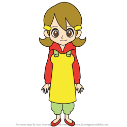 How to Draw 5-Volt Standing from WarioWare