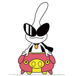 How to Draw Orbulon from WarioWare