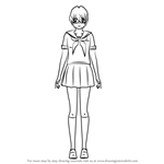 How to Draw Info-chan from Yandere Simulator