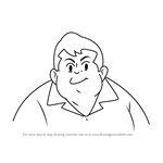 How to Draw Jerry from Yo-kai Watch