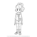 How to Draw Katie Forester from Yo-kai Watch