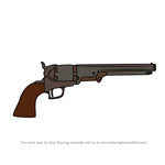 How to Draw Colt Revolver
