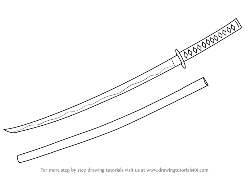 katana drawing