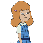 How to Draw Bridget Fitzsimmons from F Is for Family