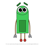 How to Draw Beep from StoryBots